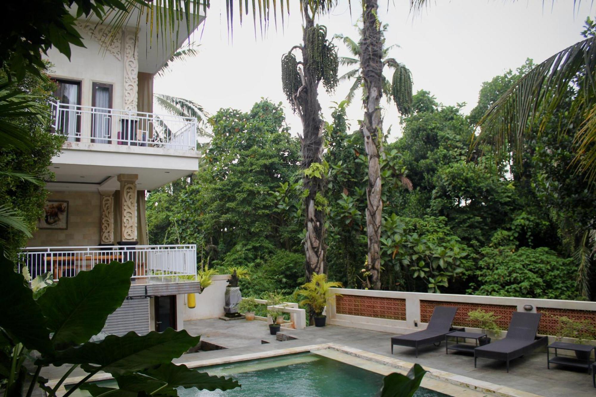 Hanaka Riverside Ubud Exterior foto